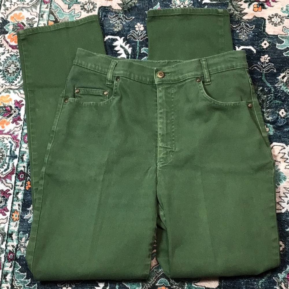 ๐ฆ Geiger Collections Straight Leg High Rise Denim Jeans Sz.8 - Picture 3 of 11